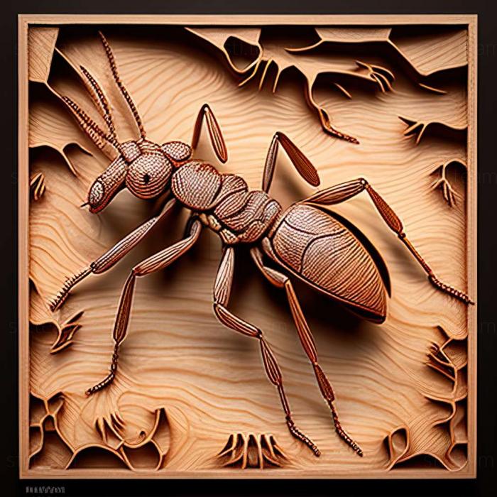 3D модель Calyptomyrmex caledonicus (STL)